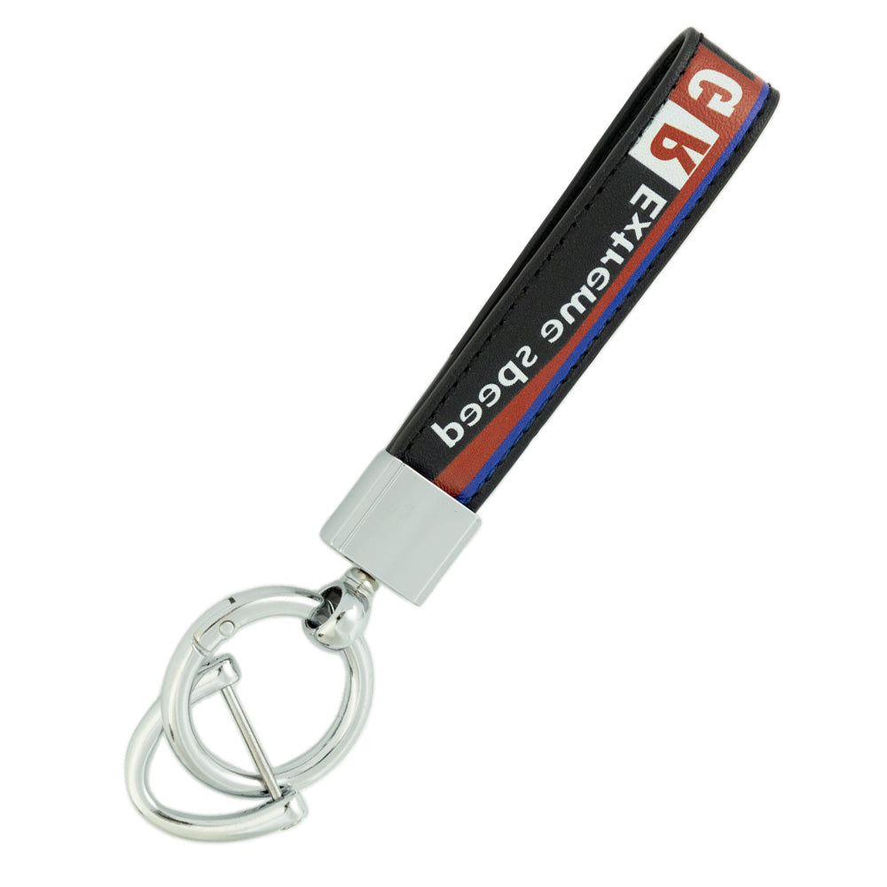 Car Keychain Personalized logo Printing Custom Embroidered Keychain