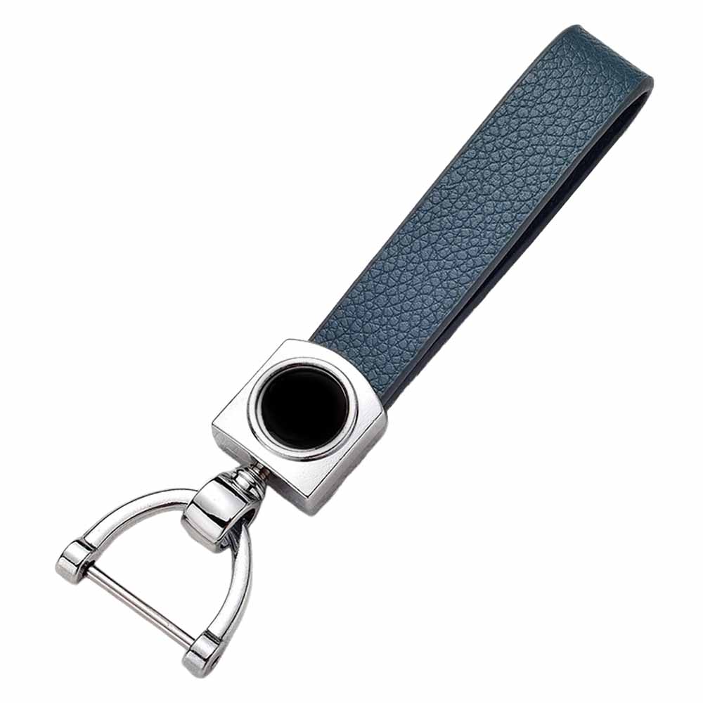 Hot Sale Car Leather Silver Buckle 4 Colors Ornaments for Auto Key Case