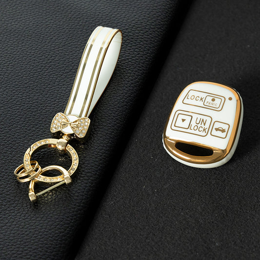 TON4T1 White-Gold Plating for Toyota Yaris Carina 120 Corolla Avensis Land Cruiser Camry RAV4 Prado