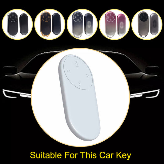 AIA1T1 Black-Silver Plating Suitable for 24 Models of WENJIE M9 Keycases, Huawei M9 Extended Range Pure Electric MAX Version Car Remote Control Key keychain