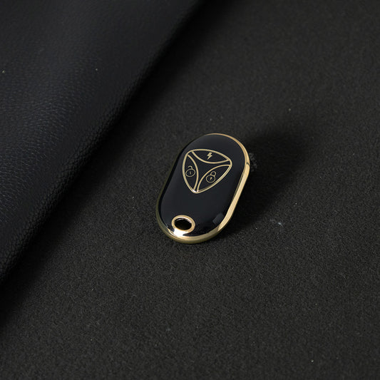 YDC1T1 Black-Gold Plating for Yadea Guanneng M10 M20 Electric Bike Key