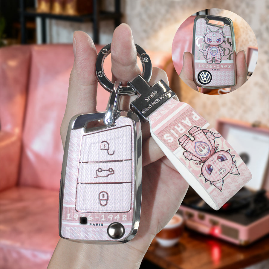 Personalization Car Key Cover