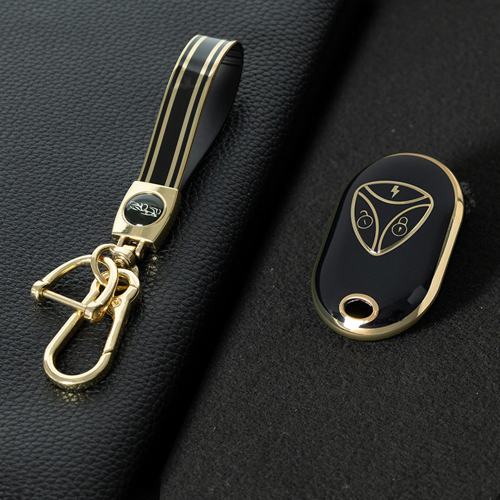 YDC1T1 Black-Gold Plating for Yadea Guanneng M10 M20 Electric Bike Key