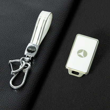 YDE1T1 White-Silver Plating Car Key Cover for Yadea NFC Card Key DDS5 DT2 DN2 DE3 High Quality