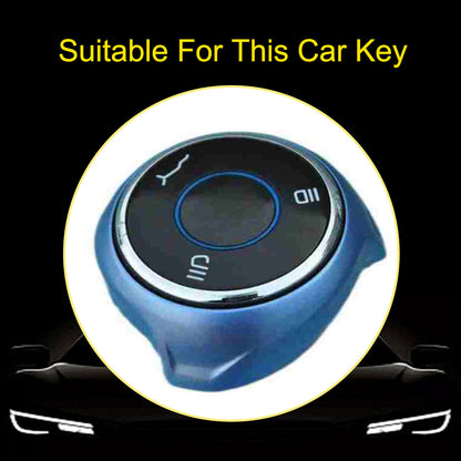 MTA1T1 White-Silver Plating TPU Car Key Case Coverfor Neta N01 GT Hard Top Ne Zha AYA 05 400U