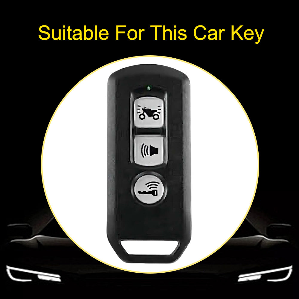 HOQ1T1 White-Gold Plating For Honda PCX ADV 150 Sh 125 ADV 150 PCX 150 Smart Remote Full Protection Cover TPU Key Case Accessory Car Key Accessories