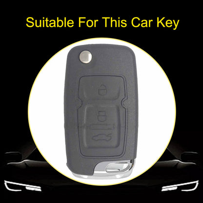 GEF1T1 Black-Gold Plating for Geely Classic Emgrand Key EC8 Vision GX7 Diamond SX7EC715/EC718
