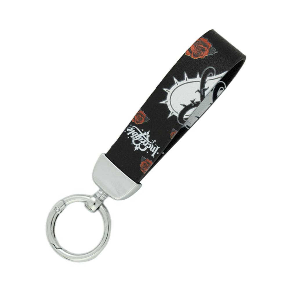 Car Keychain Personalized logo Printing Custom Embroidered Keychain