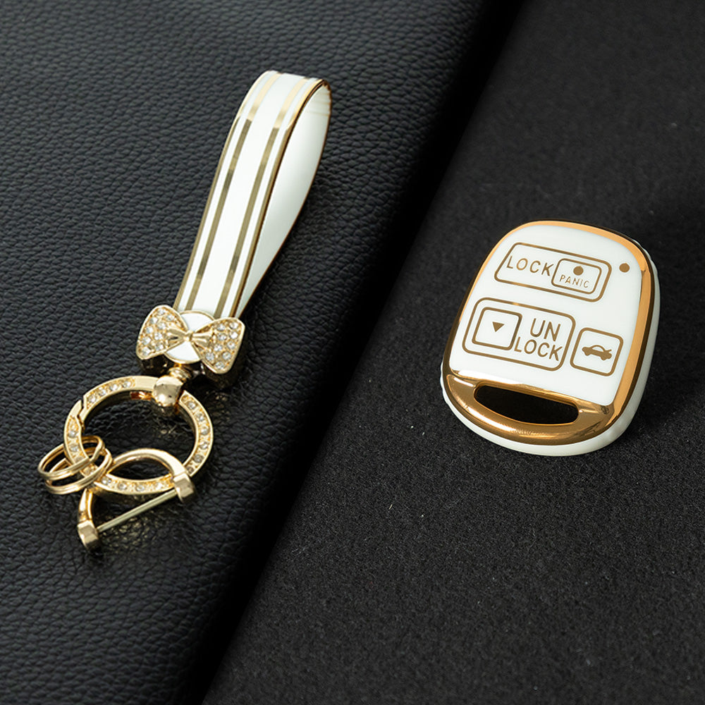 TON4T1 White-Gold Plating for Toyota Yaris Carina 120 Corolla Avensis Land Cruiser Camry RAV4 Prado