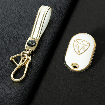 YDC1T1 White-Gold Plating for Yadea Guanneng M10 M20 Electric Bike Key