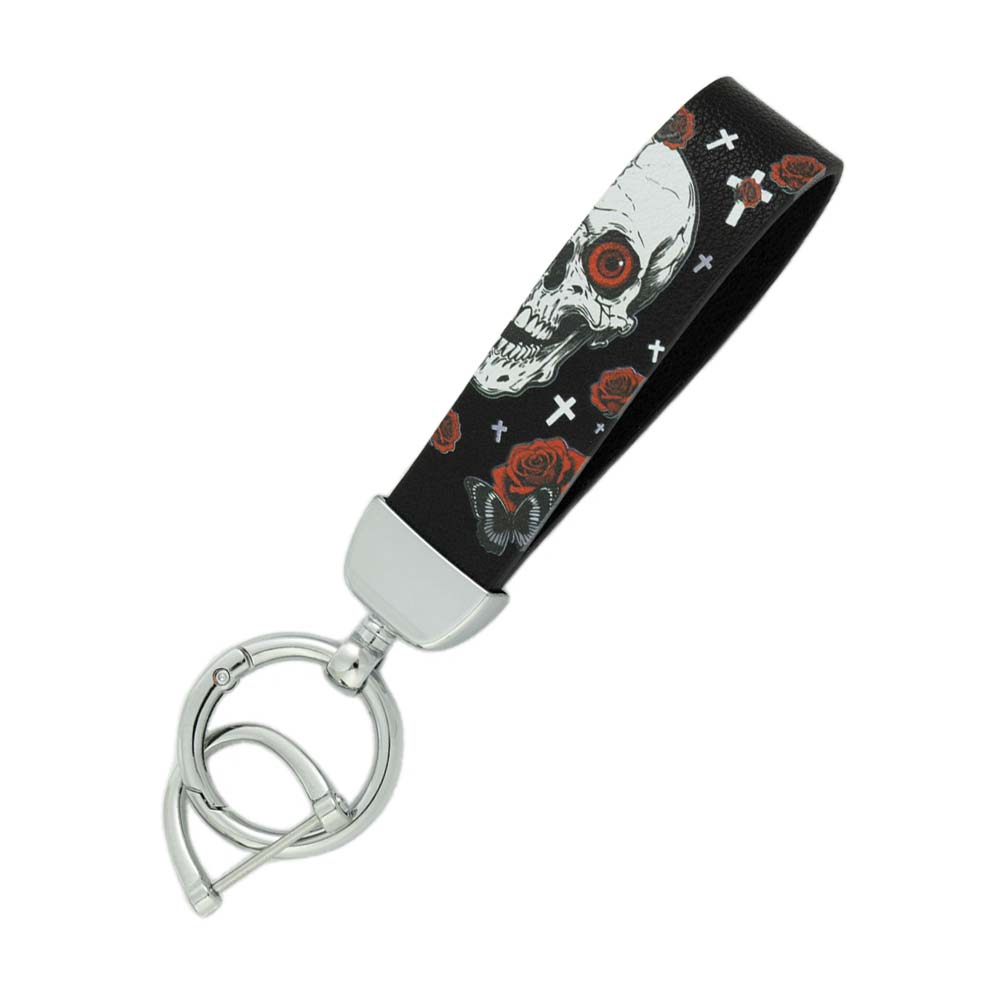 Car Keychain Personalized logo Printing Custom Embroidered Keychain