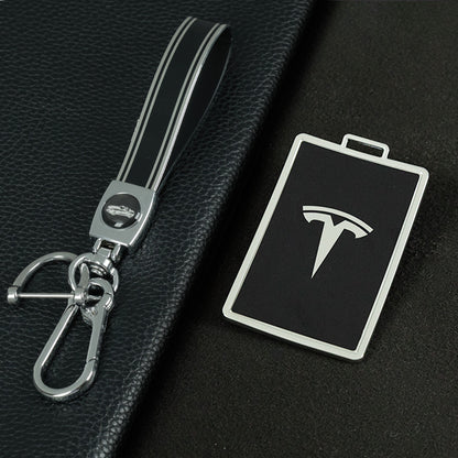 TEB1T1 Black-Silver Plating TPU Tesla Car Key Cover Scratch Resistant Lightweight Protective Case for Model 3/X/Y