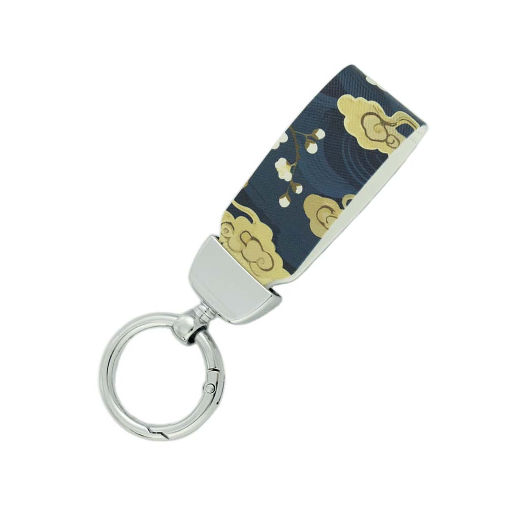 Car Keychain Personalized logo Printing Custom Embroidered Keychain