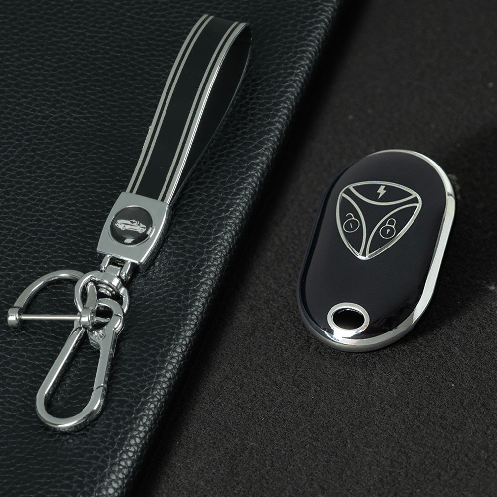 YDC1T1 Black-Silver Plating for Yadea Guanneng M10 M20 Electric Bike Key