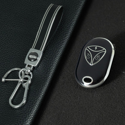 YDC1T1 Black-Silver Plating for Yadea Guanneng M10 M20 Electric Bike Key