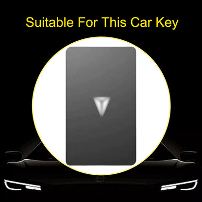 CHG1T1 White-Silver Plating NFC Key Cover for Changan Deepal Series C673F280704-0100-AA 3606020-ED01-AA Vehicle Key Cover