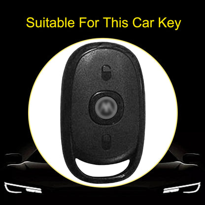 AAB1T1 Black-Silver Plating Car Key Cover For Aima Luna Bubble Universal Electric Bicycle Car Key Accessories