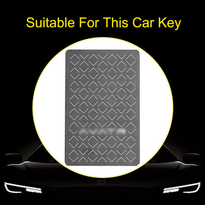 CHH1T1 Black-Silver Plating TPU Car Key Case Cover for 24 Avita 12 key cover 11 card cover smart NFC