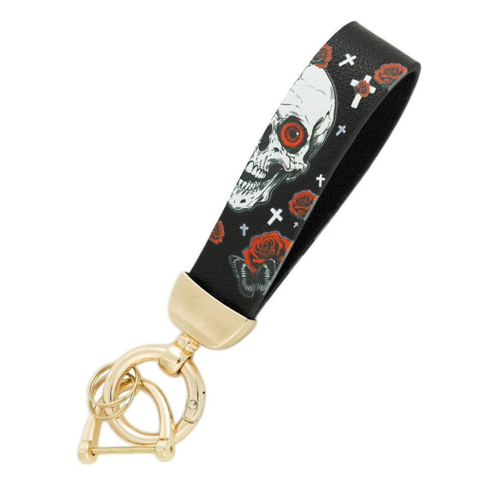 Car Keychain Personalized logo Printing Custom Embroidered Keychain