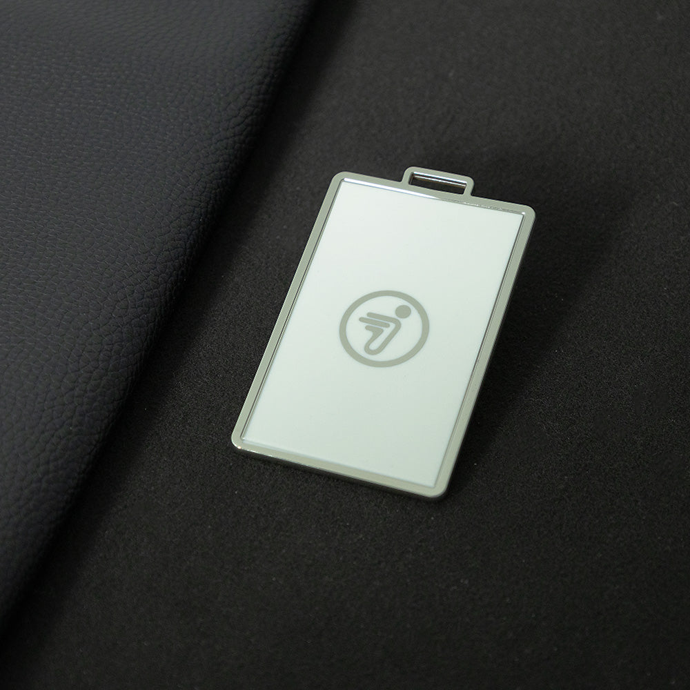 NNA1T1 White-Gold Plating Car Key Cover Suitable for unlocking Ninebot electric vehicles