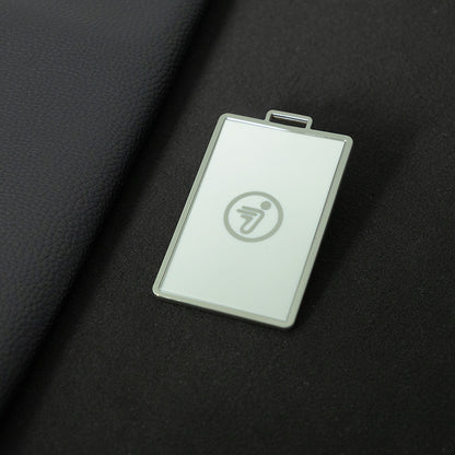 NNA1T1 White-Gold Plating Car Key Cover Suitable for unlocking Ninebot electric vehicles