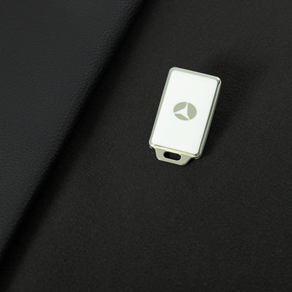 YDE1T1 White-Silver Plating Car Key Cover for Yadea NFC Card Key DDS5 DT2 DN2 DE3 High Quality