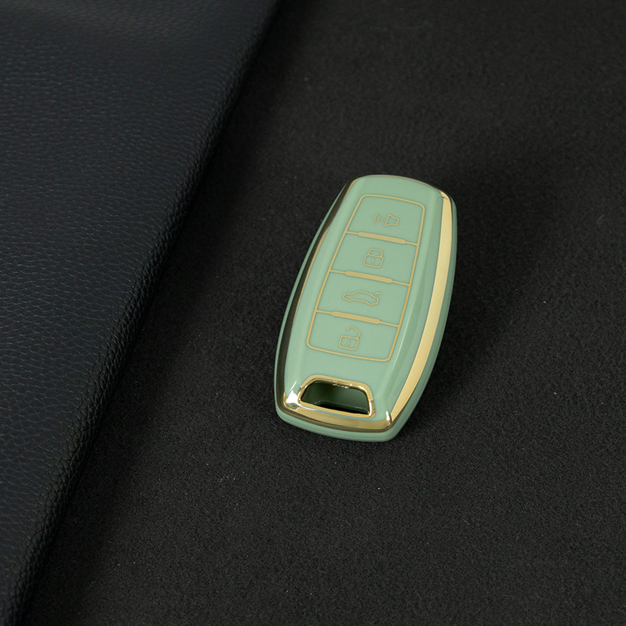GRA2T1 Green-Gold Plating Car Key Cover For TPU Haval Car Key Case H6 Third Generation Harvard M6 Package H2S Buckle F7x Housing F5 H4 H7/H8/H9