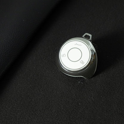 MTA1T1 White-Silver Plating TPU Car Key Case Coverfor Neta N01 GT Hard Top Ne Zha AYA 05 400U