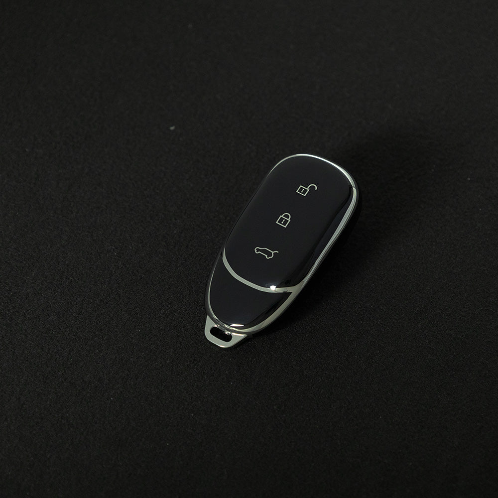 LIA1T1 Black-Silver Plating Suitable for Ideal L9 Keyset New L8/L7 Special High End Full Package Protective Shell Buckle Modification keychain