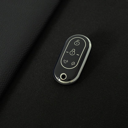 YDB1T1 Black-Silver Plating Car Key Cover 433/315/418/430Mhz 2.4-3V Remote Controller Multifrequency Copy for Emma Electric Vehicle AK-K230511