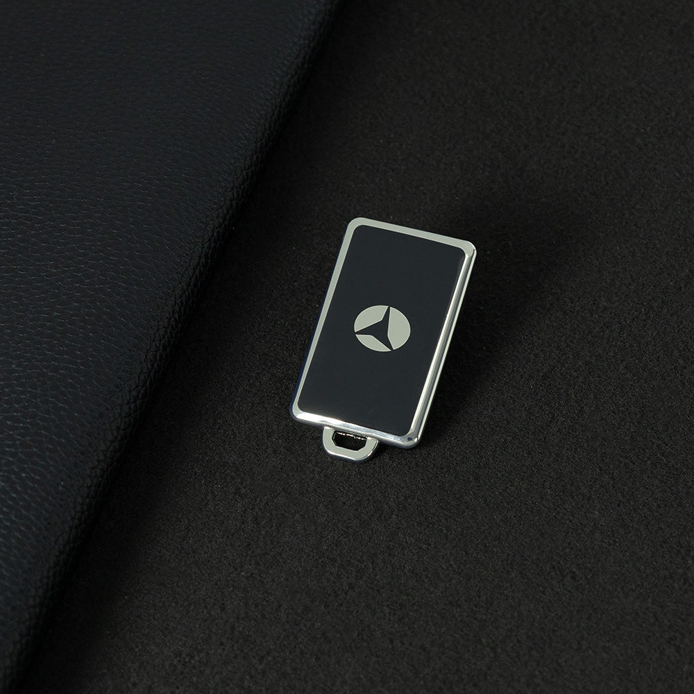YDE1T1 Black-Silver Plating Car Key Cover for Yadea NFC Card Key DDS5 DT2 DN2 DE3 High Quality
