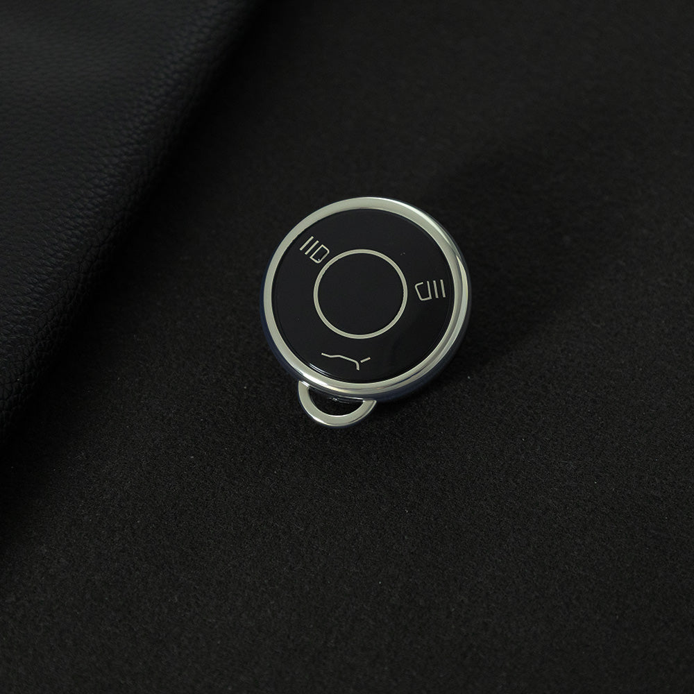 MTA1T1 Black-Silver Plating 2023 New Product Luxury Smart TPU Car Key Keychain Protector Cover case for Neta v NEZHA V/U/NO1