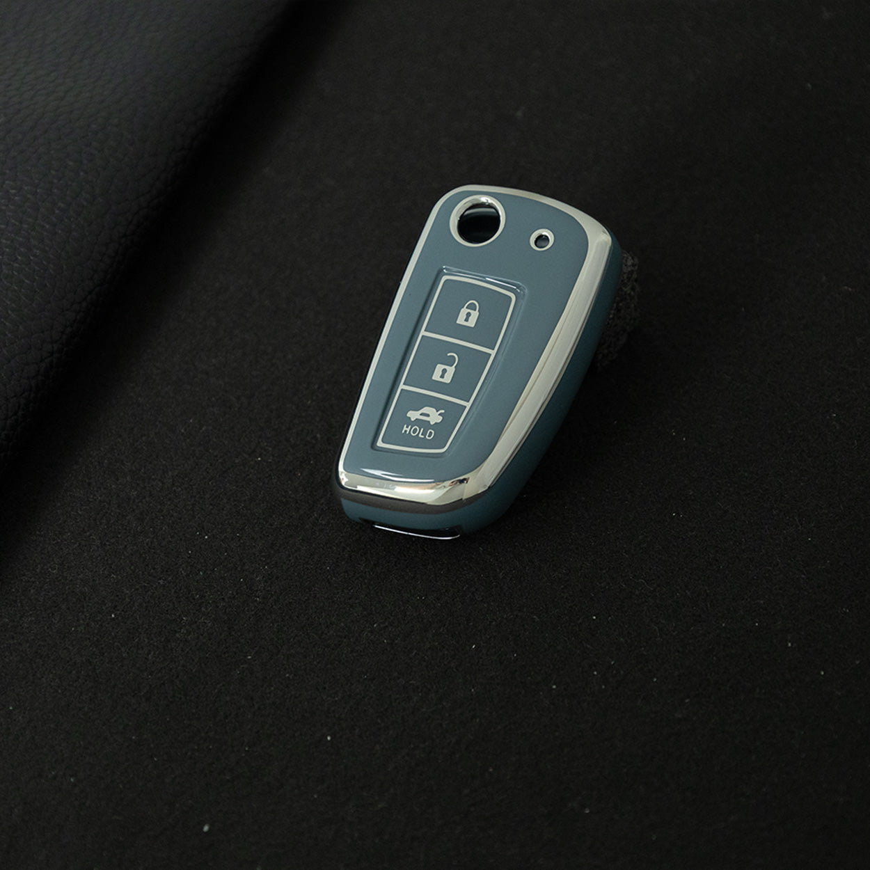 NIC1T1 Granny Grey-Silver Plating Car Key Cover Soft TPU Car Remote Key Case Cover Shell for Nissan X-Trail Qashqai J11 Juke Murano Micra Tiida Maxima Altima Kicks Accessories